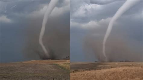 Tornado Caught On Camera Near Pleasantville Iowa Yesterday