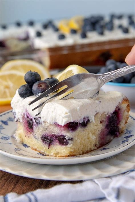 Lemon Blueberry Cake Spectacular Cake Recipe Above All