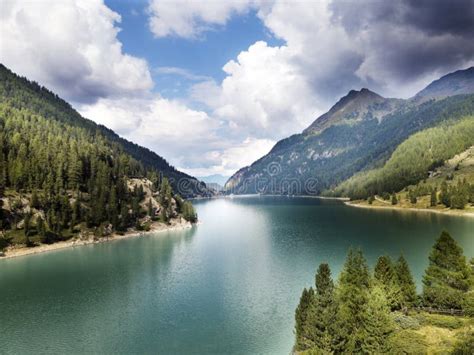 Lake Gioveretto Bolzano Italy Stock Photo Image Of Italy Landscape