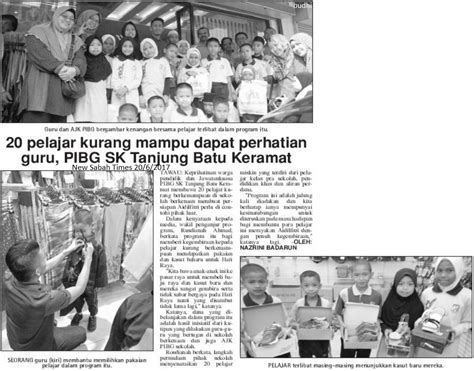 The best of our journalism. Blog Koleksi Akhbar Pendidikan New Sabah Times: 20 pelajar ...