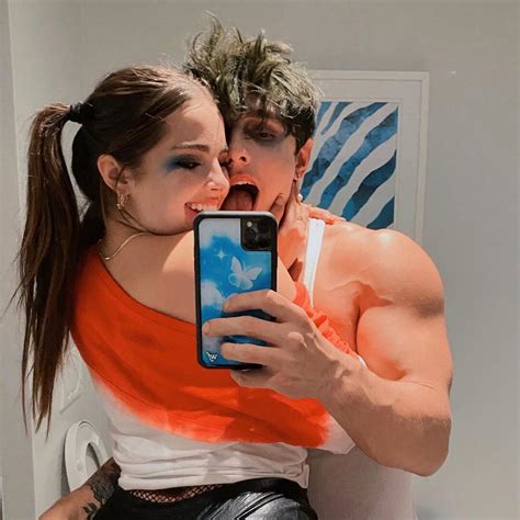 Tiktok Stars Bryce Hall And Addison Rae Spotted Kissing While In Couple
