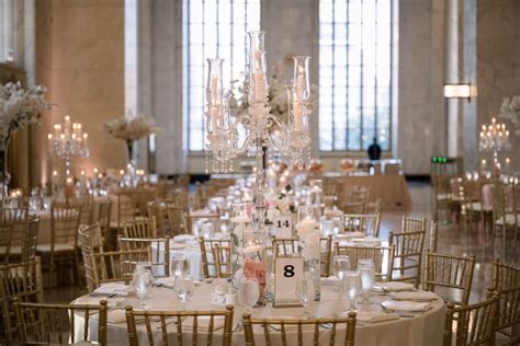 Pink Ivory Blush Crystal Wedding Reception By Siblana Events Siblana