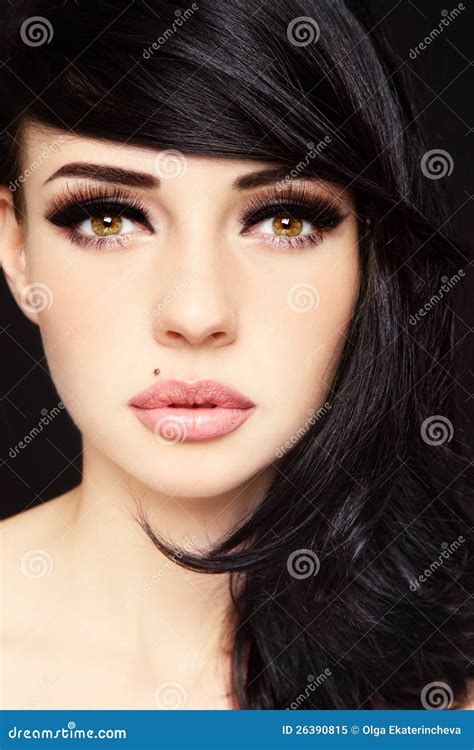 Beautiful Face Stock Image Image Of Brunette Attractive 26390815