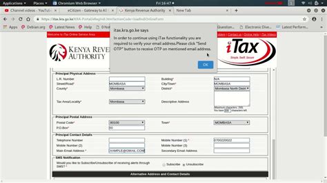 How To Apply For Kra Pin Online Kra Pin Registration On Itax System
