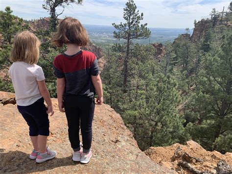 Took Our Kids On Their First Hike Seven Falls Colorado Hiking