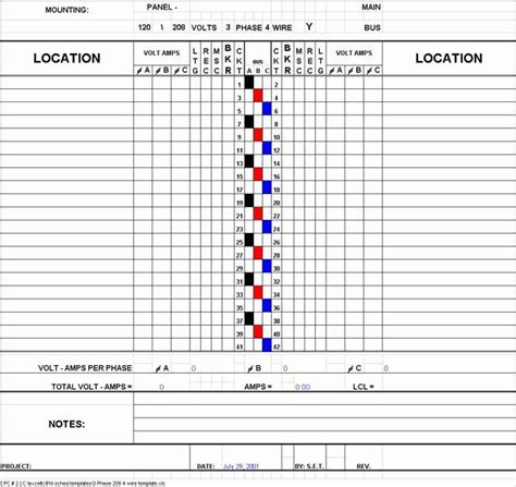 See svi graphics' samples of industrial ready to put a label on it? √ 30 Electrical Panel Schedule Template Download in 2020 ...