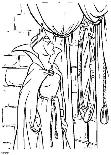 Snow white witch coloring pages. Snow White and the seven dwarfs coloring pages - Witch and ...
