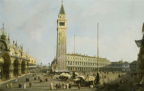 Canaletto The Piazza San Marco