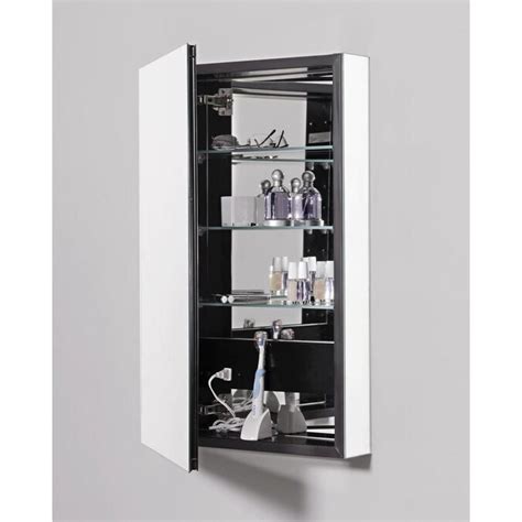 There's no way it's all going to fit. the smaller items should be placed back in the cabinet according to how often they're used — those used frequently on lower shelves and those used only sporadically. Robern PL Series 23.25-in x 30-in Rectangle Surface ...