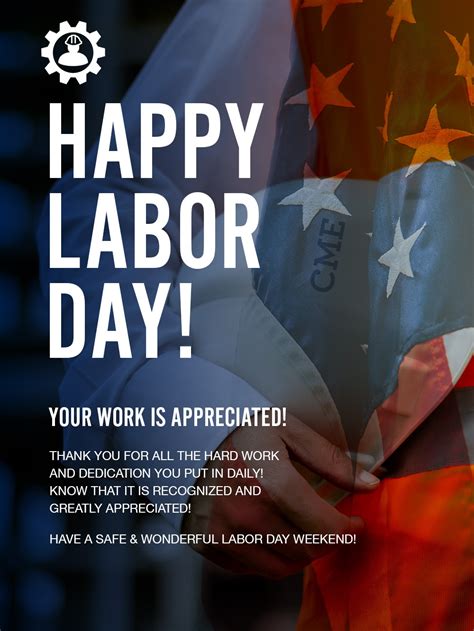 Happy Labor Day Cme
