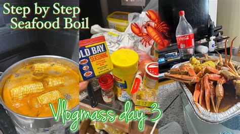 How To Make A Seafood Boil At Home Vlogmas Day 3 Youtube