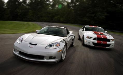 2010 chevrolet corvette grand sport vs. 2010 Chevy Corvette Grand Sport vs. 2010 Ford Mustang ...