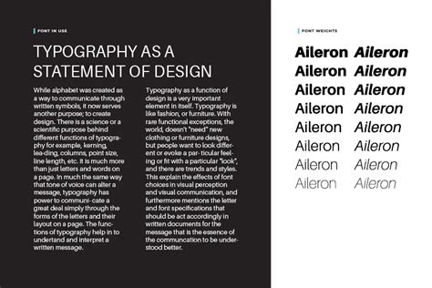 Aileron Font Free Download Fontswan