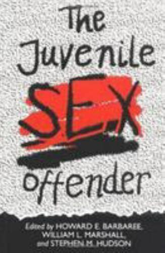 The Juvenile Sex Offender By William L Marshall 1993 Hardcover For Sale Online Ebay