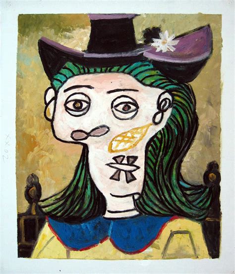 Rep Pablo Picasso 36x48 In Oil Painting Canvas Art Wall Decor