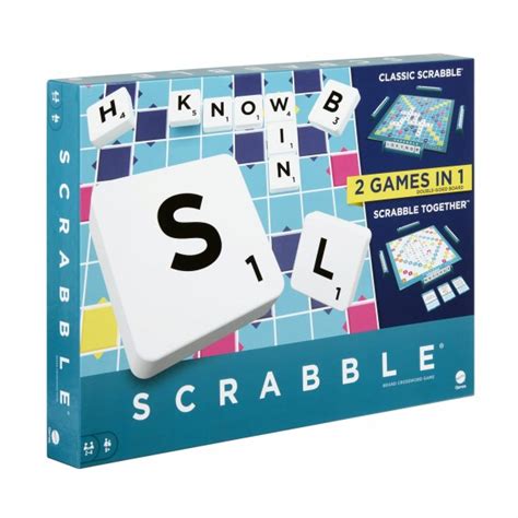 Scrabble Classic 2 In 1 Board Game At Toys R Us Uk