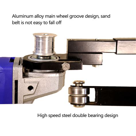 Angle Grinder Modified Sand Belt Machine Woodworking Sand Belt Machine