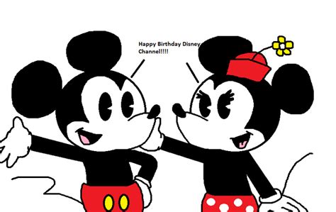 Mickey And Minnie Celebrates Disney Channel By Marcospower1996 On