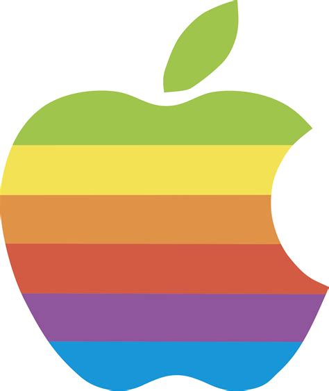 Apple Logo Png Transparent And Svg Vector Apple Logo Rainbow