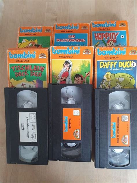 Vhs Kassetten Bambini 9 Stück Ab 1 Fr Kaufen Auf Ricardo