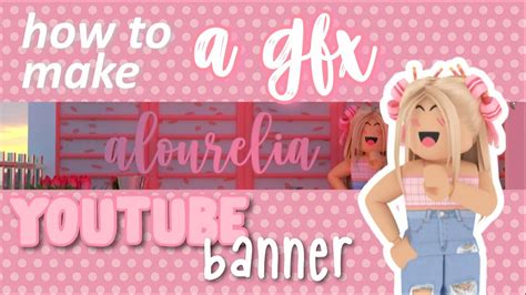 How To Make A Gfx Youtube Banner For Beginners Youtube