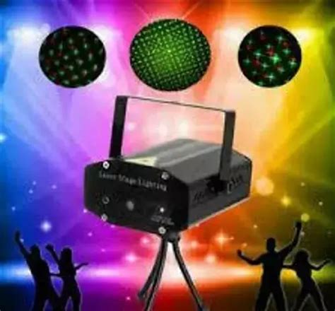 Led Mini Stage Light Laser Projector Club Dj Disco Bar Stage Lightled
