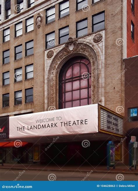 The Landmark Theatre Editorial Stock Photo Image Of Movie 104628863