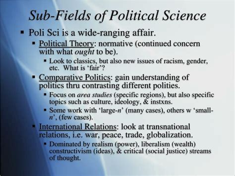 Ppt Pol 1000 Lecture 1 Intro To Political Science Powerpoint