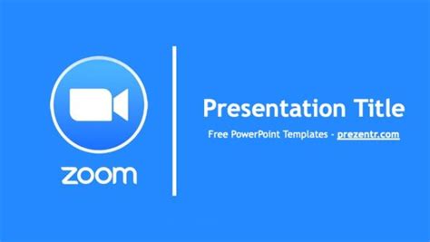 Free Zoom Powerpoint Template Prezentr Ppt Templates Updated 2022