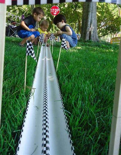 Awesome 12 Backyard Diy Race Car Tracks Your Kids Will Love