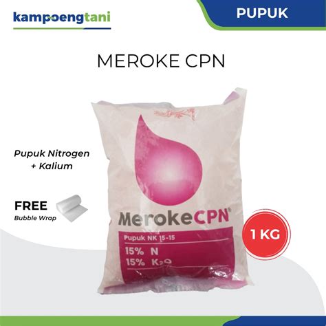 Jual Pupuk Meroke CPN KNO3 Merah 1 Kg Pupuk Nitrogen Kalium Fase