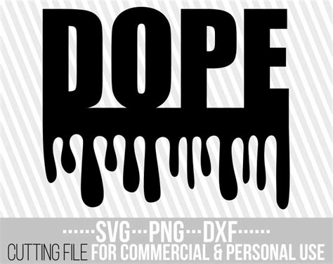 Dope Svg Dripping Words Afro Woman Melanin Black Girl Etsy