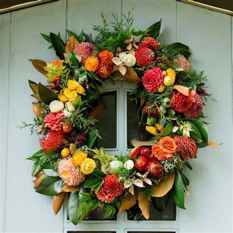 Karin Woodward How To Make A Fall Wreath Flower Magazine