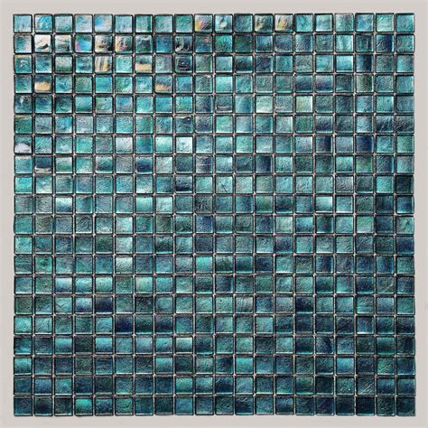 Mosaic Glass Sheet Aquatic Tiles Plain Sheets Mozaico