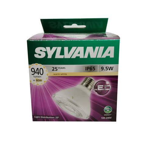 Sylvania หลอด Led Par30 แสงวอร์มไวท์ Refled Par30 9 5w 2700k Ip65 V2 Shopee Thailand