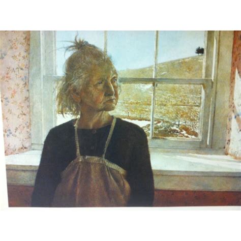 Circa 1970 Anna Kuerner Print Of An Andrew Wyeth Painting Chairish