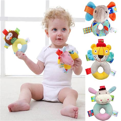 Rattles Baby Toys For Newborns 0 12 Months Kids Stroller Mobile For