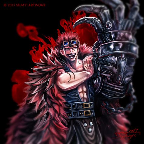 Artstation One Piece Eustass Kid