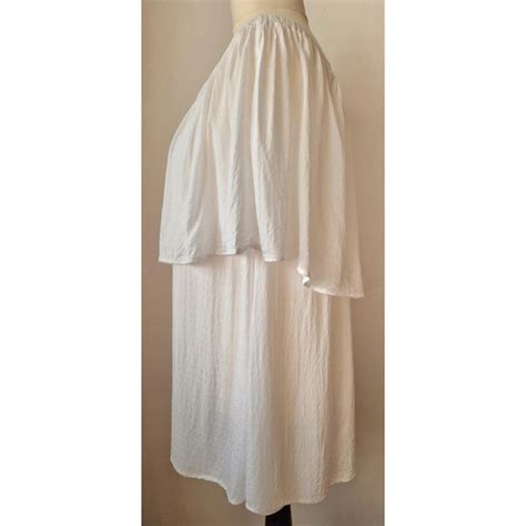 Show Me Your Mumu Mako Mini Dress In White Challis Depop
