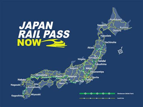 Japan Rail Pass Map Japan Rail Pass