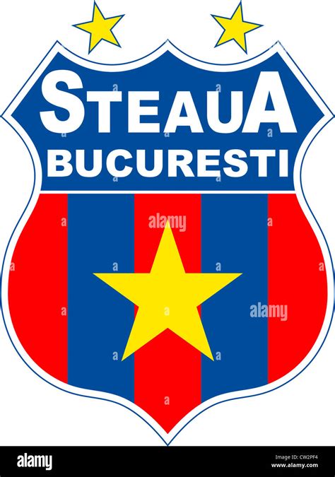 Logo Of Romanian Football Club Fc Steaua Bucuresti Stock Photo Alamy