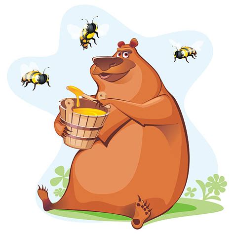 Honey Bear Cartoons Illustrations Royalty Free Vector Graphics And Clip
