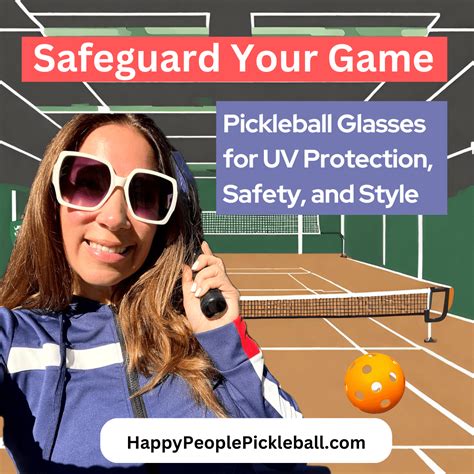 popular pickleball glasses for safety and style