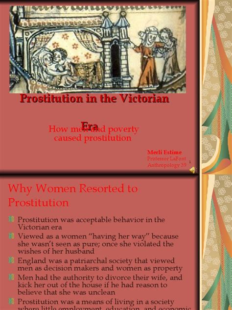 Prostitution In The Victorian Era 238 Pdf Prostitution Domestic