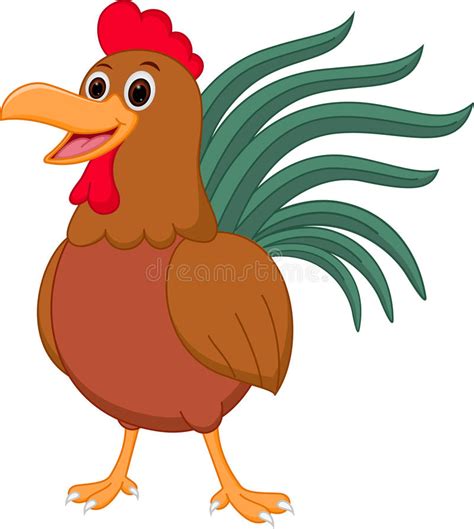 Happy Chicken Stock Vector Illustration Of Easter Bird 7891627