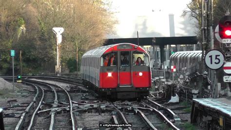 Piccadilly Line Trains On The District Line Youtube