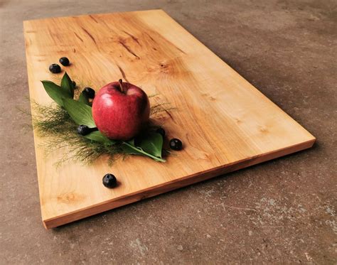 24x15 Inch Large Personalized Cutting Board Maple Etsy