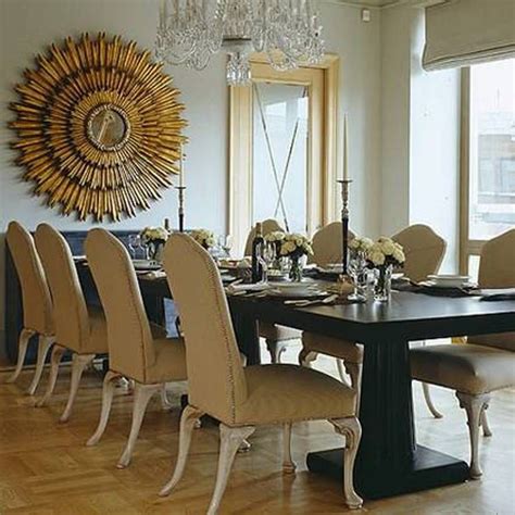Chende round wall mirror for decor, 39 large living room mirror with removable leaves, beveled edge and metal frame, modern accent mirror for dining room, entrance, bedroom 4.6 out of 5 stars 20 $179.89 $ 179. Home Design and Decor , Decorative Sunburst Mirror Wall ...