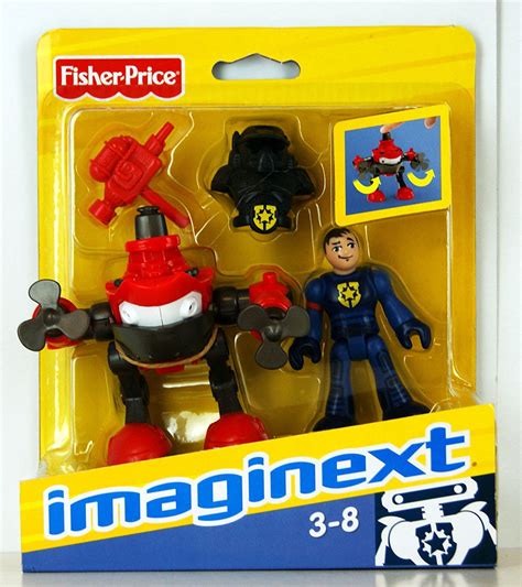 Imaginext Robot Police Model T0651 Robot With Police Figure Includes Cd