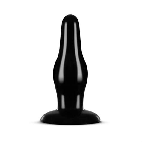 Anal Adventures Tapered Pleasure Plug Black Sex Toys And Adult Novelties Adult Dvd Empire